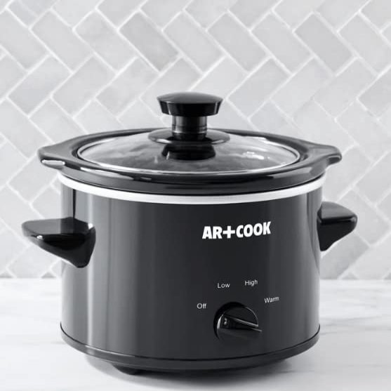 1.5 QT Multipurpose Slow Cooker (Black) 1.5 quarts