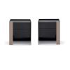 XIANGGUI 1983 Bedside Table Furniture Bedroom Fashion Sense Cabinet Bedside Storage Cabinet Creative Left Cabinet Right Cabinet Combination Bedside Table Side Table (Color : Right Cabinet) view 4