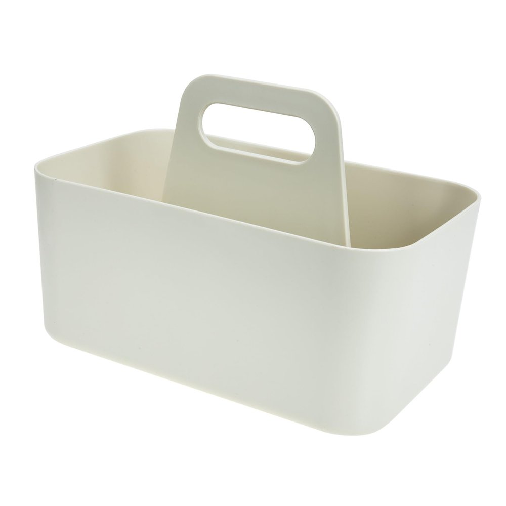 Zerodeko Sundries Organizing Box Portable Storage Basket for Desktop Multi-functional Household Organizer for Cosmetics Office Supplies and Snacks Lightweight Design for Bedroom Study