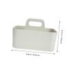 Zerodeko Sundries Organizing Box Portable Storage Basket for Desktop Multi-functional Household Organizer for Cosmetics Office Supplies and Snacks Lightweight Design for Bedroom Study view 2