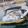 Boat EVA Faux Teak Decking Floor Compatible with 2008 Monterey 278SS Swim Step Cockpit view 1