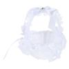 1pc Wedding Lace Flower Basket Elegant Floral Storage for Ceremony Lightweight Design for Easy Carrying for Petals and Candies Wedding Decoration Basket view 1