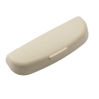 WSKTQYG Car Glasses Storage Holder Box Case, for KIA Rio K2 K3 K5 Soul Carato Forte Sportage Sorento,Beige