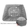 EASELAND Queen Size Mattress Pad Pillow Top Mattress Cover Quilted Fitted Mattress Protector 8-21" Deep Pocket Cooling Mattress Topper (60x80 Inches, Light Grey) view 4