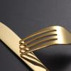48 Piece Gold Silverware Set for 12 Retro Palace Coffee Spoon Flatware Unique Stainless Steel Flatware Tableware set for Kitchen for Family Gatherings & Daily Use Dishwasher Safe view 4