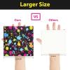 gisgfim 50 Pcs Neon Napkins Glow in Dark Birthday Party Disposable Paper Napkins Decorations Favors for Glow Theme Party view 3