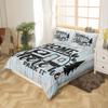 Farmhouse Rustic Camping Comforter Cover,Funny Home Where We Park It Duvet Cover for Girls Teens Decorative Bedroom,Explore Camper Gifts RV Life Polyester Quilt Cover with 2 Pillowcases, Full Size view 4