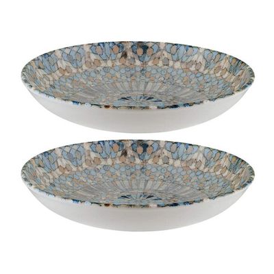 Bonna Plate - Luca Mosaic - Porcelain - 25 cm
