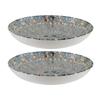 Bonna Plate - Luca Mosaic - Porcelain - 25 cm view 1