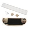 WSKTQYG Auto Car Glasses Case Organizer Box Sunglasses Holder Storage Pockets, for Renault Koleos Kadjar Duster, for Samsung QM6 QM3,Beige view 2