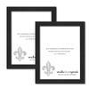 wallsthatspeak 15x21 Black Picture Frame for Puzzles Posters Photos or Artwork (2-Pack) view 1
