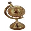 Antique Globe Shinny Brass Decor Home Office Table Decor Unique Reproduction Globe Gifts Boss Love Everyone Mini World Globe - Modern Map in Antique BY MUSKAN NAUTICAL STORE view 3