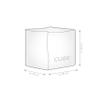 Gouchee Home Outdoor/Indoor Fade Resistant Cube Soleil Bean Bag Pouf with Filling Orange view 3