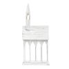 GALLERIE II 24" x 12" Church Spiritual Card Holder Rustic Wood Distressed Table Home Decor Decoration for Festive Christmas Xmas Holiday Everyday Cream view 2