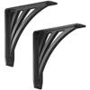 Starby Ravenel Designer Series Heavy Duty Decorative Mantel and Countertop Supports - Beautifully Crafted Corbels for Fireplace, Shelving or Counters - 500 Lb Capacity - (2 Pack) (8"x8"x2") view 1