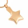 LiHiFG Loss of Pet Cremation Necklace to Put Ashes Dog Paw Print & Star Stainless Steel Memorial Urn Pendant Keepsake Jewelry view 3