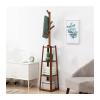 YUHUAWF Coat Rack Coat Rack, Floor Standing Wooden Coat Rack Tree, Freestanding Hat Hanger Organizer Standing for Hallway Entryway of Living Room Tree Hat Hanger Holder (Color : B) view 1