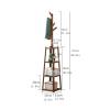 YUHUAWF Coat Rack Coat Rack, Floor Standing Wooden Coat Rack Tree, Freestanding Hat Hanger Organizer Standing for Hallway Entryway of Living Room Tree Hat Hanger Holder (Color : B) view 2