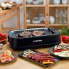 Smokeless Indoor Grill, CUSIMAX Electric Grill with Tempered Glass Lid, 1500 Indoor Grill & Flat Top Griddle for Cusimax Smokeless Grills, Pancake Griddle Plate, Dishwashe-Safe view 2