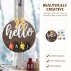 MAGICLULU Diy Wooden Door Number Home Decor Door Adorn Hanging Plaque Replacement Parts view 4