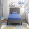 Lexicon Valente 7-Inch Gel-Infused Memory Foam Mattress Set, Twin, Blue view 1