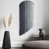 Macrame Wall Hanging Dip Dyed Macrame Decor for Living Room Bedroom Boho Decor 20" view 2