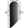 Macrame Wall Hanging Dip Dyed Macrame Decor for Living Room Bedroom Boho Decor 20" view 4