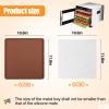 4 Silicone Dehydrator Mats & 6 Mesh Dehydrator Sheets, Reusable Non-stick Tray Liner with Edge, Compatible with Cosori CP267-FD for Fruits Meat Vegetables(Pack of 10) view 3
