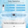 DORTALA 9000 BTU Portable Air Conditioner, 3-in-1 AC Cooling Unit with Dehumidifier & Fan Modes, Remote Control, Cools 350 Sq. Ft, Compact Freestanding Air Conditioner, White (9000BTU) view 4