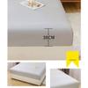MHXY Fitted Sheet Soft Bed Sheet Way Stretchy Fit Mattress Fits All Sized Mattresses for The Super Stretchy Fabric (Color : Dark Gray, Size : 90 * 200cm) view 2