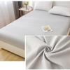 MHXY Fitted Sheet Soft Bed Sheet Way Stretchy Fit Mattress Fits All Sized Mattresses for The Super Stretchy Fabric (Color : Dark Gray, Size : 90 * 200cm) view 3