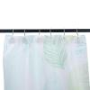 Amogeeli 4pcs Stainless Steel Shower Curtain Hooks with Raw Natural Rock Crystal, Decorative Crystal Stone Shower Curtain Hangers Set for Bathroom Bedroom view 3