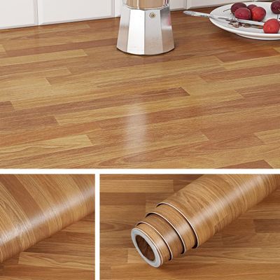 Livelynine 15.8x197 Butcher Block Contact Paper for Countertops Waterproof Wood Grain Contact Paper Peel and Stick Countertop Self Adhesive Covering Kitchen Counter Top Vinyl Wrap Desk Covers
