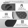 4 in 1,WENWELL 2 Microwave Splatter Cover & 2 Mat,Cooking Splash Guard with Handle,Kitchen dish bowl Plate Proof Food lid & Silicone Round mat,Home Apartment Essential view 4