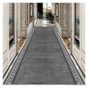SRNS Gray Long Hallway Runner Rugs, 7ft/9ft/10ft/12ft/17ft/20ft/21ft Long, Modern Non Slip Washable Floor Mats for Home Office/Laundry Room (Size : 140x400cm(4.5ftx13ft)) view 1