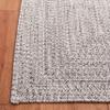 SAFAVIEH Braided Indoor/Outdoor Washable Area Rug 6'x9', Grey BRA201F view 4