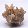 150g 2.9" Golden Orange Calcite Points w/Fluorite Cubics Base Rough Cluster Natural Sparkling Gemstone Crystal Mineral Geode Rough Specimen - Baluchistan, Pakistan view 3