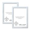 wallsthatspeak 15x21 White Picture Frame for Puzzles Posters Photos or Artwork (2-Pack) view 1