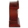 Bedford Clock Collection Redwood Tambour Mantel Clock with Chimes view 3