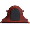 Bedford Clock Collection Redwood Tambour Mantel Clock with Chimes view 4