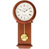 Bedford Clock Collection Olivia 24.5 Inch Cherry Wood Chiming Pendulum Wall Clock view 1