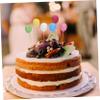 12pcs Balloon Cake Picks Fun Cupcake Toppers for Birthday Celebrations Unique Party Decorations Vibrant Colors Safe Material view 4