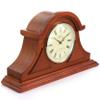 Bedford Clock Collection Mahogany Cherry Mantel Clock with Chimes view 2