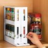 Kitchen trolley Kitchen Spice Organizer Rack Multi-Function Rotating Storage Shelf Slide Kitchen Cabinet Cupboard Organizer Kitchen Storage Rack Vegetable racks for kitchens view 2