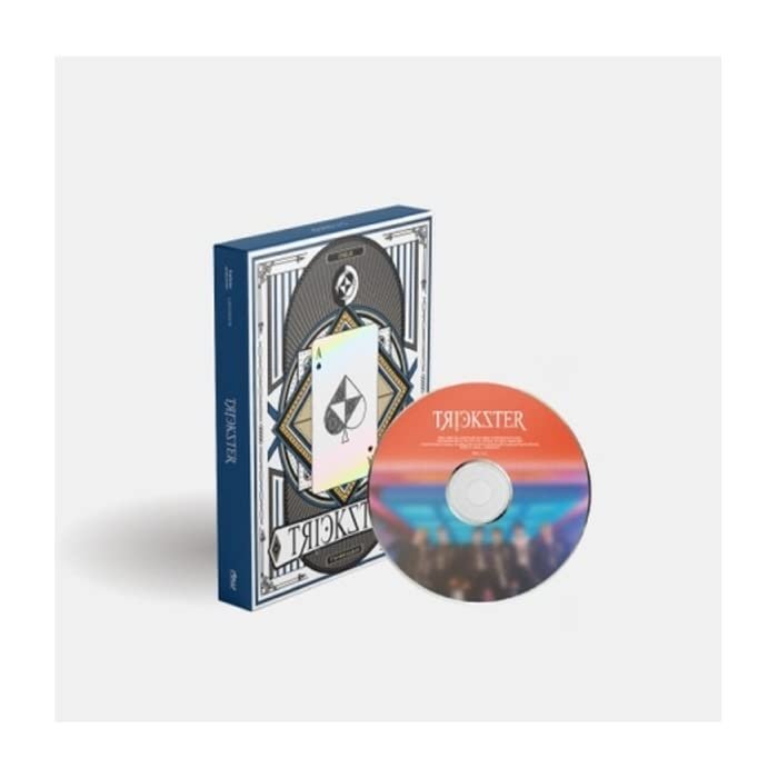ONEUS Trickster 7th Mini Album Poker Version CD+1p Poster+96p Booklet+7ea Trump Card BOAD+1ea Trump Card Case Planar Figure+1ea Coin Board+2p PhotCard+Tracking Sealed