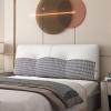 ZZYK King Headboard Cushion Linen Upholstered Headboard King Peel and Stick Headboard Bolster Support Wedge Pillow for Daybed Bed Bedroom,G,No headboard 70.8"/180cm view 1
