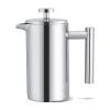350ML Double Wall Stainless Steel Coffee Maker French Press Tea Pot with Filter,Tea Pot, Tea Pot, 350ML Double Wall Stainless Steel Coffee Made of durable stainless steel both the interior and e view 1
