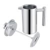 350ML Double Wall Stainless Steel Coffee Maker French Press Tea Pot with Filter,Tea Pot, Tea Pot, 350ML Double Wall Stainless Steel Coffee Made of durable stainless steel both the interior and e view 4