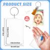 Henoyso 24 Sets 2x3 Inch Acrylic Photo Frame 2026 Graduation Customizable Keychain with Tassels Back to School Teacher Gift Picture Insert Blank Clear Picture Holder for DIY view 3