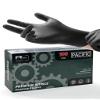 PACIFIC PPE 6-mil Heavy Duty Black Nitrile Gloves, Chemical Resistant, Food Safe, Latex Free Disposable Gloves for Mechanic, Cooking, and Cleaning, 100PCs, Large view 1